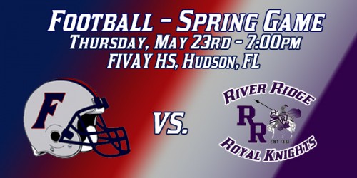Football: Spring Game Thursday vs. River Ridge