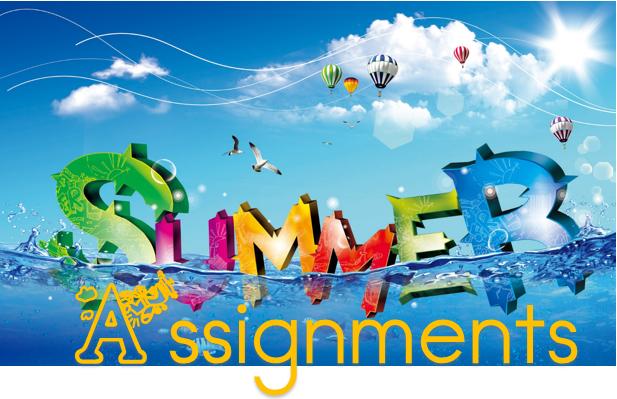 2018 Summer Assignments