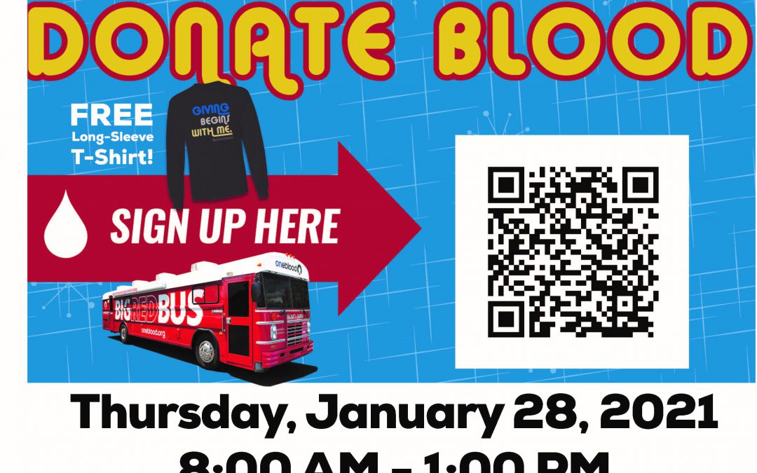 Blood Drive January 28th