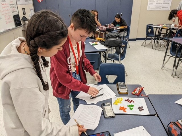 Skittles Lab on Probabilities in Mr. Zions’ Class!