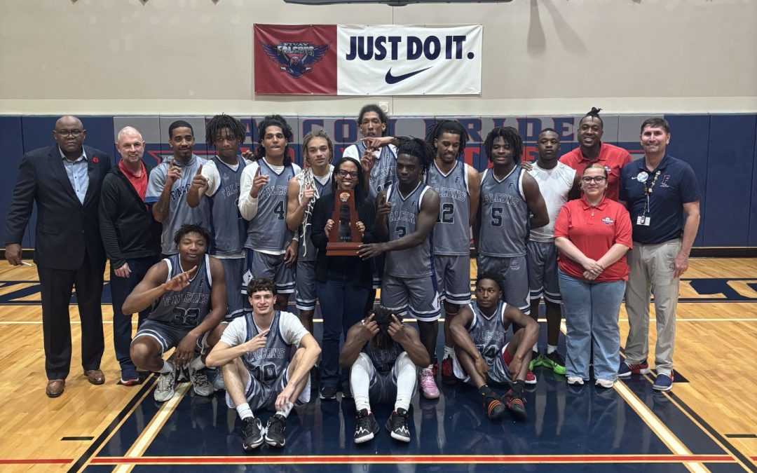 Boys Basketball District Champs 2025