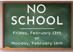 Campus Closed: February 13th & 16th